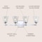 Jonathan Y Marion 28.5" 4-Light Hurricane Metal/Seeded Glass LED Vanity Light, Chrome JYL7435A - alternate 10