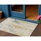 Homeroots 3' X 5' Gold And Ivory Abstract Washable Indoor Outdoor Area Rug 612611 - alternate 1