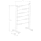 Anzzi Riposte 6-Bar Floor Mounted Towel Warmer Rack, Polished Chrome TW-AZ102CH - alternate 6