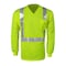 2W International Long Sleeve, 2X-Large, Lime, Class 2 TLBE125C-2 2XL - alternate 1