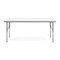 Flash Furniture Wren 60 in x 24 in Adjustable Height Activity Table, Thermal Laminate Top, Short Legs, White XU-A2460-REC-WHT-T-P-GG - alternate 7
