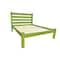 Homeroots Lime Green Solid Wood Twin Bed Frame 546741 - alternate 7
