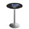 Holland Bar Stool Co 42" Stainless Steel Memphis Pub Table, 36" dia. Top L214S4236Memphs - alternate 1