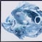 Homeroots Set of Two 14" X 16" Blue Fish Wall Decor, 2PK 387736 - alternate 1