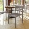 Flash Furniture Bridgeport Indoor-Outdoor Stacking Patio Chair w/Slatted Backrest, All-Weather Resin Chair in Gray DHF-317-APP-GRY-GG - alternate 9