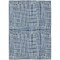 Homeroots 5' X 8' Navy Blue And Ivory Striped Washable Indoor Outdoor Area Rug 583445 - alternate 7