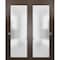 Sartodoors Closet Bypass Interior Door, 64" x 84", Chocolate PLANUM2102DBD-CA-6484 - alternate 7