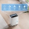 Edendirect 80 pt. 4500 sq. ft. Portable Dehumidifier in White, with Bucket, Smart Humidity Control,  ZR-PD82A - alternate 7
