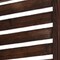 Homeroots 72" Brown Wood Folding Three Panel Screen Room Divider 274852 - alternate 4