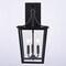 Vaxcel Cottage Grove, 21 in H, Black Outdoor Wall Sconce, 3-Light, Clear Glass T0818 - alternate 6