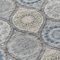 Homeroots 10' X 14' Gray Ivory And Navy Blue Floral Medallion Washable Indoor Outdoor Area Rug 614592 - alternate 8
