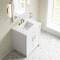 James Martin Vanities Bellshire 30" Single Vanity, Bright White w/ 3 CM White Zeus Silestone Top 660-V30-BW-3WZ - alternate 9