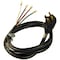 Powerzone Power Supply Dryer Cord, 10 AWG Cable, 4 ft L, 250 V, Black ORD100404 - alternate 2