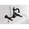 Kingston Brass Two-Handle Wall Mount Bridge Kitchen Faucet, Oil Rubbed Bronze KS2445PL - alternate 6