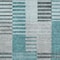 Homeroots 9' X 12' Teal Blue Aqua And Gray Striped Washable Indoor Outdoor Area Rug 581717 - alternate 8