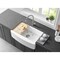 Kingston Brass 33" Solid Surface White Stone Apron-Front Single Bowl Farmhouse Kitchen Sink in Glossy White GKKA33229 - alternate 6