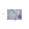 Homeroots 2' X 3' Blue Abstract Washable Non Skid Indoor Outdoor Area Rug 559658 - alternate 4