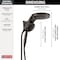 Delta Universal Showering Components HydroRain H2OKinetic 5-Setting Two-in-One Shower Head 58680-RB25 - alternate 8