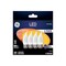 Current Decorative LED Light Bulbs, Frosted, Candelabra, 3.5-Watts, 300 Lumens, 4PK 37420 - alternate 6