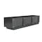 Homeroots 84in Black Enclosed Storage TV Stand 473286 - alternate 5