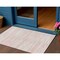 Homeroots 3' X 5' Pink And Ivory Abstract Washable Indoor Outdoor Area Rug 613115 - alternate 1