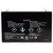 Upg Sealed Lead Acid Battery, 6 V, 7Ah, UB670, F1 Faston Tab Terminal, AGM Type D5734 - alternate 7