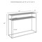 Crosley Braxton Entryway Console Table CF1400-MB - alternate 9