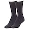 Railroad Sock Womens Crew Socks, 90% Cotton, 10% Nylon, Black, 5-10 W; 4 Pair-7.5 M, 3 PK 632 - alternate 4