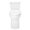 Gerber Burr Ridge 1.28gpf ADA EL 1pc CT Toilet 12" Rough-In White G0021187CT - alternate 3