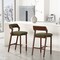 Manhattan Comfort Patricia Barstool in Turtle Green - Set of 2 2-BS026-GR - alternate 1