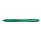 Pentel EnerGel-X Retractable Liquid Gel Pen, 0.5mm Needle Tip, Fine Line, Green Ink, 12PK BLN105-D - alternate 3
