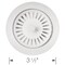 Blanco Color-Coordinated Metal Basket Strainer, White 240319 - alternate 4
