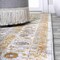 Jonathan Y Indhira Ornate Medallion Persian Orange/Cream 2 ft. x 8 ft. Runner Rug MDP212B-28 - alternate 8