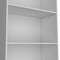 Homeroots 71" White Wood Five Tier Bookcase 546593 - alternate 12