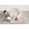 Gibson Home Zen Buffetware White Soft-Square Dinnerware Set, 16-Piece 92576.16 - alternate 3
