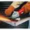 Black & Decker 7750 Angle Grinder, 55 A, 5811 Spindle, 412 in Dia Wheel, 10,000 rpm Speed BDEG400/7750 - alternate 4
