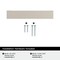 Amerock Augment 3-3/4 inch (96mm) Center-to-Center Satin Nickel Cabinet Pull, 10PK 10VMP37151G10 - alternate 2