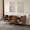 James Martin Vanities Laurent 72" Double Vanity, Honey Oak w/ 3 CM White Zeus Silestone Top 545-V72-HNO-3WZ - alternate 10