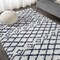 Jonathan Y Algaida Moroccan Diamond Shag Beige/Navy 4 ft. x 6 ft. Area Rug SHG104B-4 - alternate 1