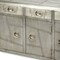 Homeroots 55in Silver Steel Console Accent Cabinet With Three Drawers 389754 - alternate 5