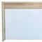 Homeroots 39" White and Natural Wall Mounted Floating Desk 403783 - alternate 7