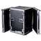 Deejay Led Fly Drive Case 16u Space Professional DJ Amplifier Case - 21-Inch Body Depth with Wheels TBH16UAD21W - alternate 1
