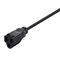 Monoprice SJT Extension Cord, 16 AWG, Indoor, 16/3, 1 Outlets, 5-15R, Black, 5-15P, 15 ft 5301 - alternate 5