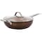Gibson Home Copper Pan Cooking Excellence 3.5 Quart Aluminum Nonstick Saute Pan in Copper 108440.02 - alternate 1