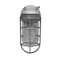 Maxlite JELLY JAR WALL MOUNTED 120V E26 SOCKET WET SILVER W/ 9W A19 SBLED LAMP 3000K JJW12001 - alternate 3