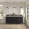 James Martin Vanities Lorelai 72" Double Vanity, Black Onyx, w/ 3 CM Tajnar Eclos Top w/FreePower Wireless Charger 424-V72-BKO-FTJR - alternate 8
