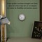 Clockswise 3-Inch Waterproof Wall Mount Fog-Free Bathroom Shower Clock with Strong Suction Cup, White QI004929 - alternate 7