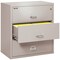 Fireking 3 Drawer, 1 Hr Fire & Impact Rated, 38" Wide Lateral Platinum 3-3822-CPL - alternate 4