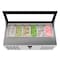 Koolmore 45 in. 6-Pan Countertop Ice Cream Display Freezer with Glass Top in Stainless-Steel KM-CGD-6P45 - alternate 6