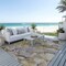 Homeroots 5' X 8' Taupe Abstract Washable Non Skid Indoor Outdoor Area Rug 559199 - alternate 9